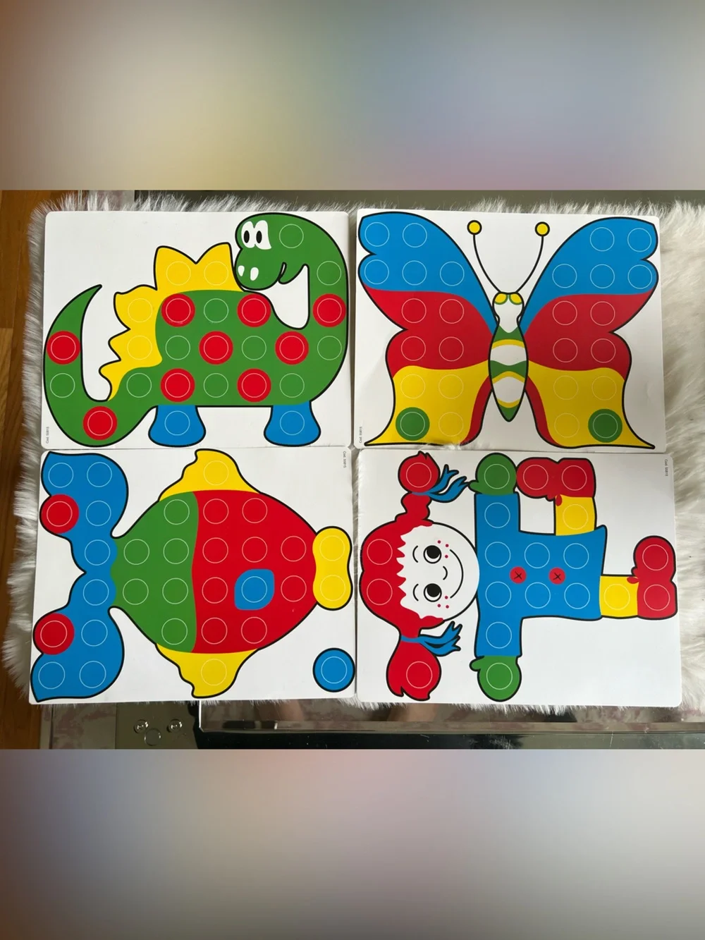 FantaColor Junior Kids button Toy - Quercetti